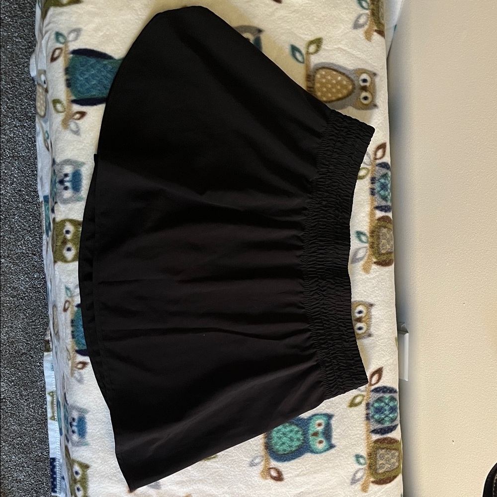 Jockey Black Elastic Waist Skirt